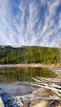 Yellowstone Winter Pond