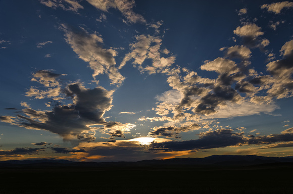 Montana Summer Evening Sky