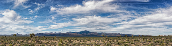 Nevada Desert Spring Sky