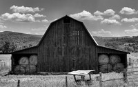 Arkansas Barn (B&W)