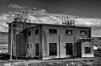 abandoned electric power substation